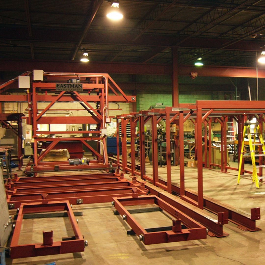 Industrial-grade paint-finishing equipment from Eastman Manufacturing Inc. in Mississauga, ON
